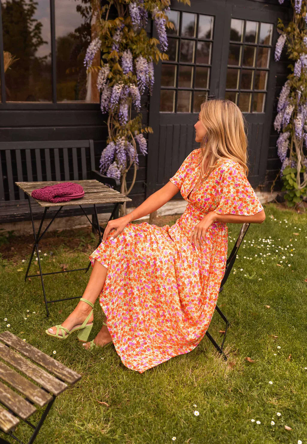 Robe Longue Femme | Imprimé Fleuri Coloré | Taille Marquée & Coupe Fluide Été