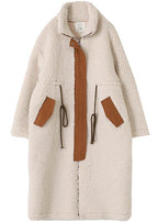 Manteau d’Hiver Grande Taille avec Col Haut et Cordon de Serrage pour Femme | Idéal pour la Saison Froide