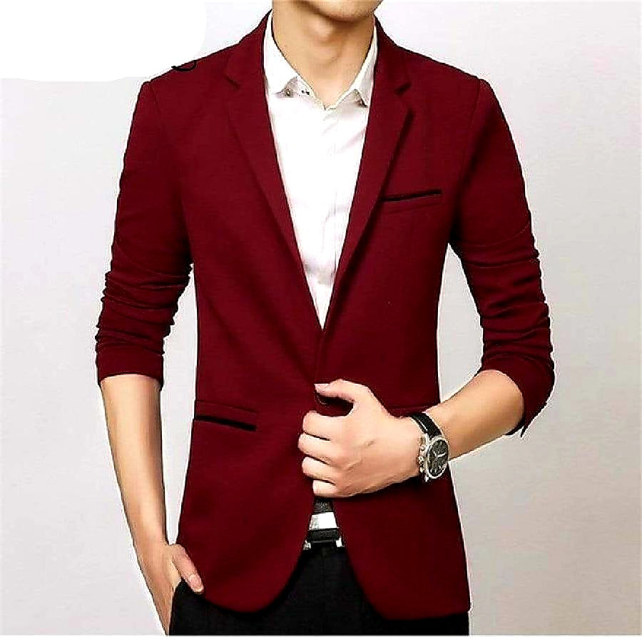 Blazer Pour Homme Avec Coupe Ajustée | Idéal Pour Usage Professionnel Et Quotidien