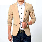 Blazer Pour Homme Avec Coupe Ajustée | Idéal Pour Usage Professionnel Et Quotidien
