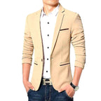 Blazer Pour Homme Avec Coupe Ajustée | Idéal Pour Usage Professionnel Et Quotidien