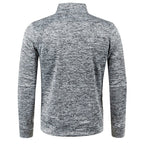Veste Légère avec Fermeture Zippée et Col Montant pour Hommes | Idéale pour Printemps et Automne