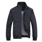 Veste Bomber Slim Fit avec Détails Classiques pour Hommes | Idéale pour le Printemps et l’Automne