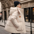 Manteau Long d’Hiver avec Capuche pour Femme | Idéal pour les Journées Froides