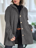 Veste Avec Capuche Et Coupe Décontractée Pour Femmes | Idéale Pour La Saison Automnale
