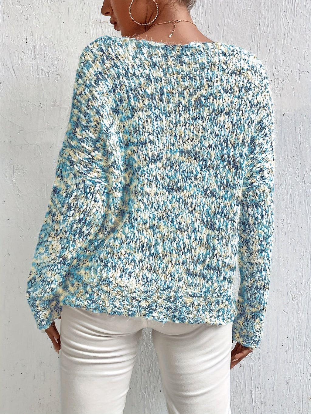 Pull À Coupe Ample Avec Manches Longues Pour Femme | Idéal Pour Usage Quotidien