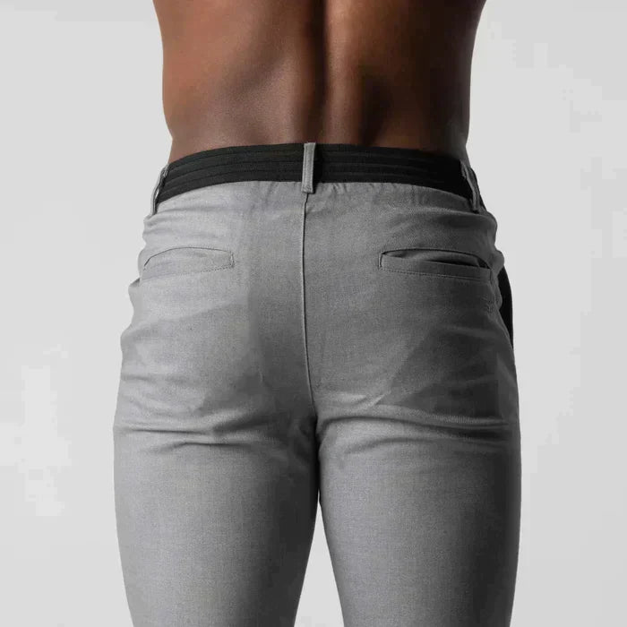 Pantalon Chino avec Coupe Droite pour Homme | Idéal pour Le Travail Et Les Occasions Décontractées