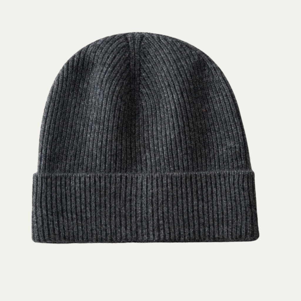 Bonnet À Côtes avec Revers pour Hommes | Idéal pour Les Activités Quotidiennes En Saison Froide
