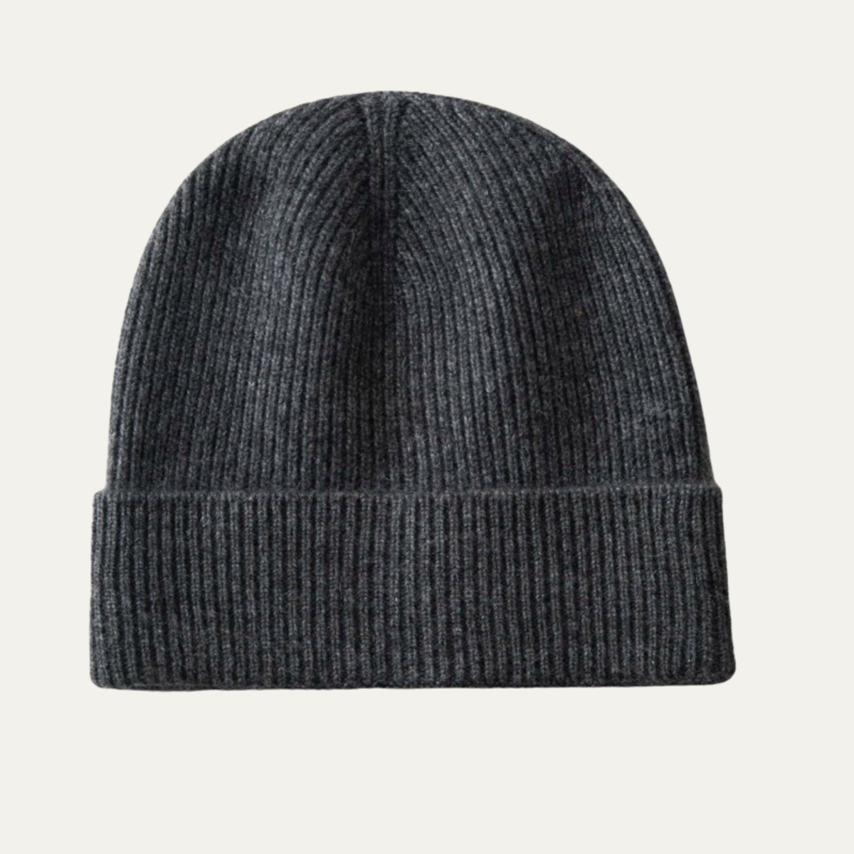 Bonnet À Côtes avec Revers pour Hommes | Idéal pour Les Activités Quotidiennes En Saison Froide