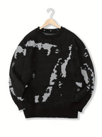 Pull-Over Homme à Texture Structurée pour Usage Quotidien | Idéal pour la Mi-Saison