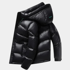 Doudoune d’Hiver avec Capuche pour Hommes | Idéale pour les Journées Froides