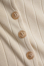 Ensemble Tricot Trois Pièces Blazer, Gilet Et Jupe Pour Femme | Idéal Pour Bureau Et Usage Quotidien