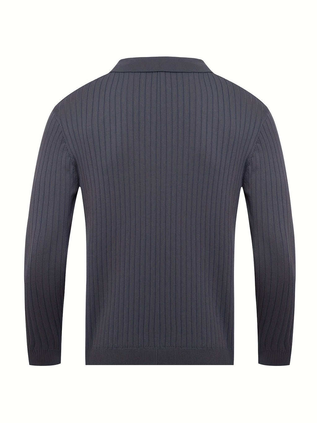 Pull Polo à Col Revers avec Encolure en V pour Homme | Idéal pour Tenue de Bureau