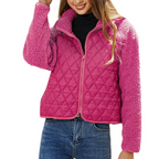 Veste Matelassée Avec Fermeture Zippée Pour Femme | Idéale Pour La Mi-Saison