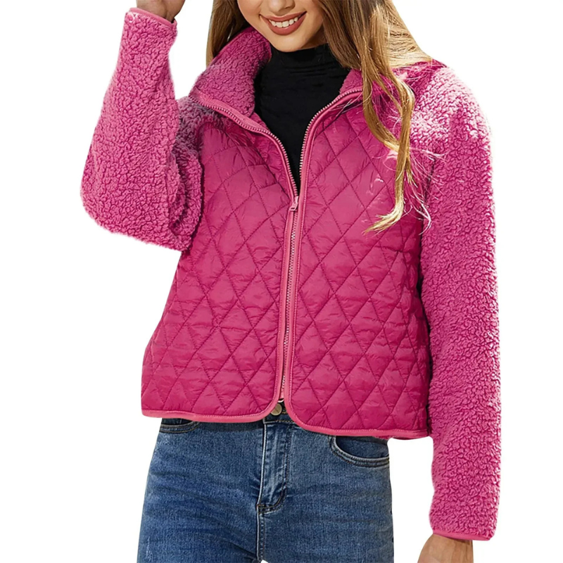 Veste à Manches Longues Avec Fermeture Zippée Pour Femmes | Idéale Pour La Mi-Saison