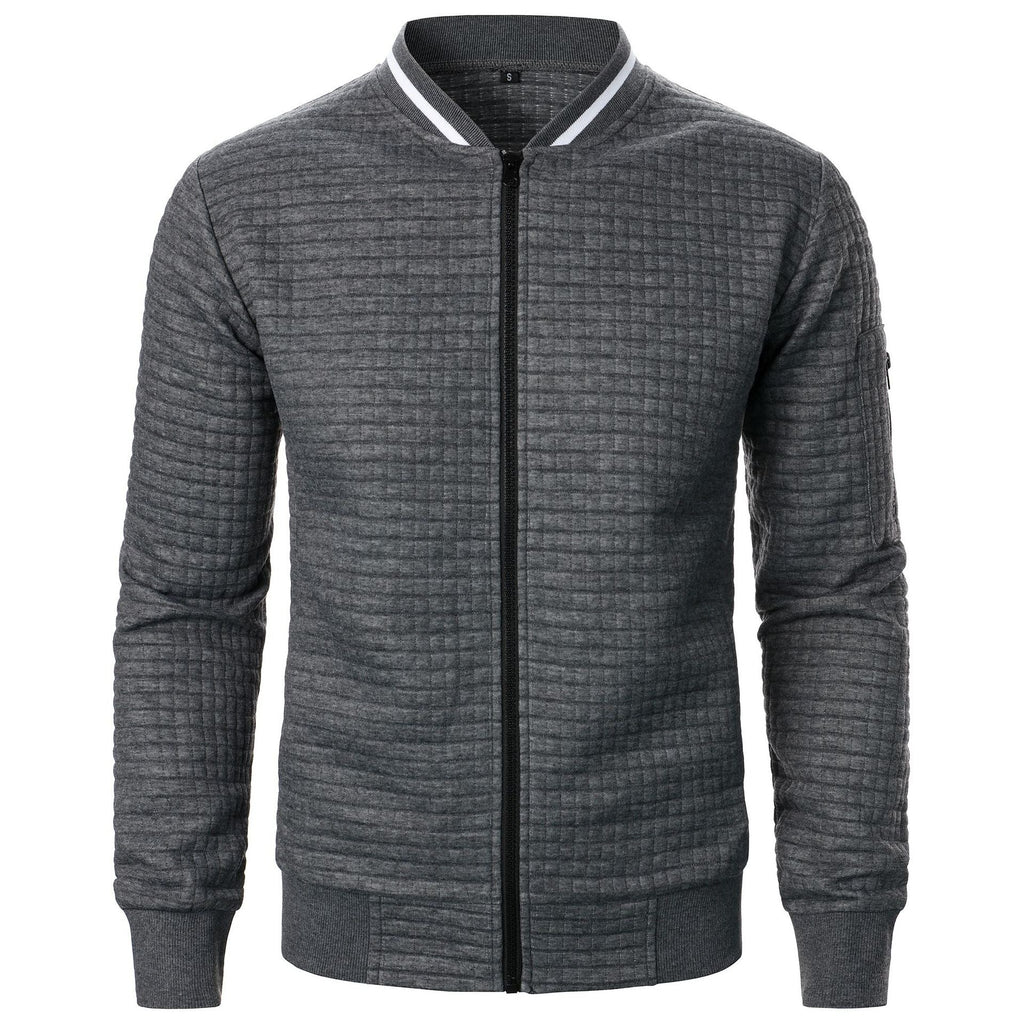 Pull avec Fermeture Zippée et Coupe Droite pour Hommes | Idéal pour un Usage Quotidien