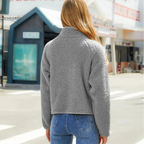 Veste à Manches Longues Avec Fermeture Zippée Pour Femmes | Idéale Pour La Mi-Saison