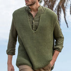 Pull Tricoté Sans Manches pour Hommes | Idéal pour la Superposition