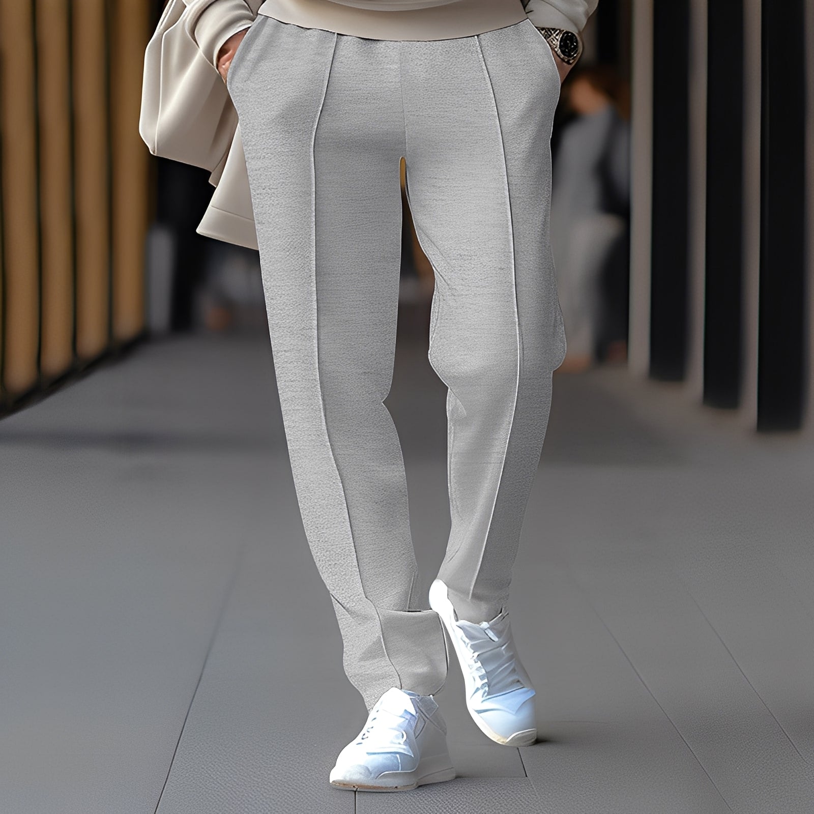 Pantalon Franklin avec Coupe Classique pour Homme | Idéal pour le Bureau et les Activités Quotidiennes