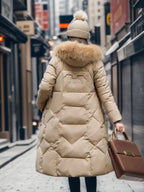 Manteau Long Avec Coupe Prolongée Pour Adultes | Idéal Pour L’Hiver