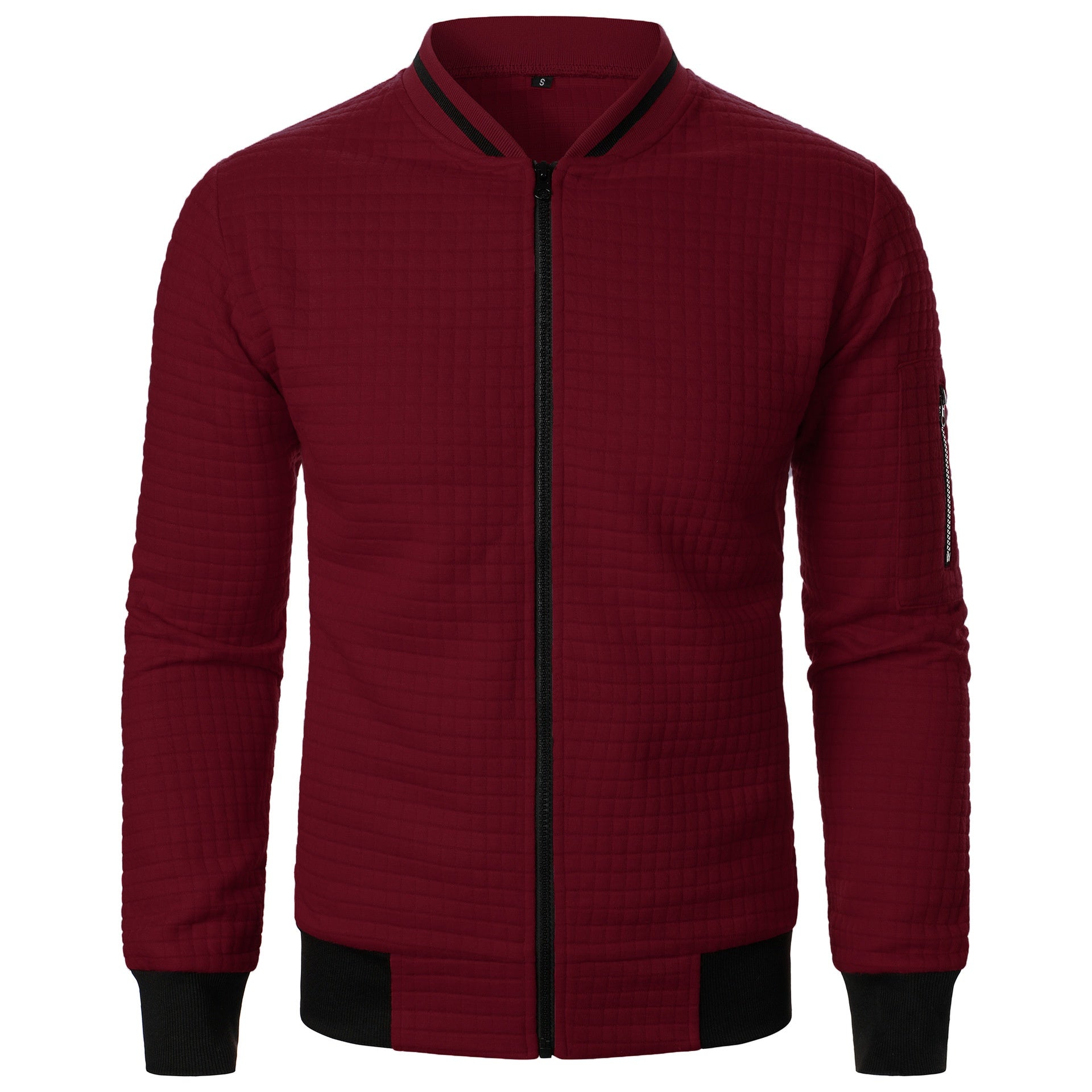 Pull avec Fermeture Zippée et Coupe Droite pour Hommes | Idéal pour un Usage Quotidien