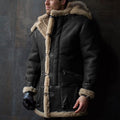 Parka Longue Homme | Capuche & Col Montant | Doublure Épaisse | Idéale Hiver