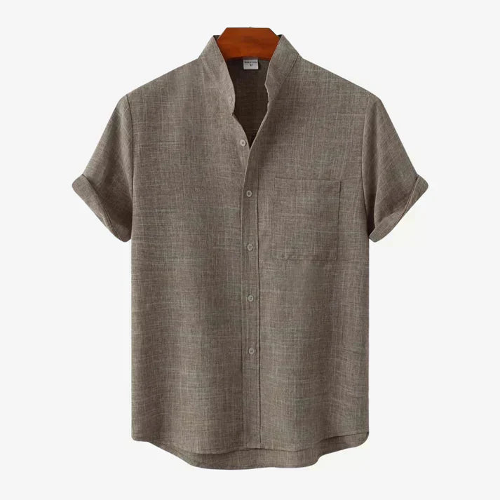 Chemise De Loisirs À Coupe Droite Pour Hommes | Idéale Pour Les Activités Quotidiennes Et La Saison Chaude