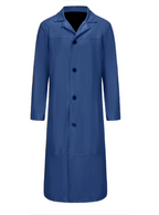 Manteau Long avec Revers Classiques pour Homme | Idéal pour un Usage Quotidien