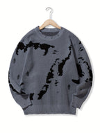Pull-Over Homme à Texture Structurée pour Usage Quotidien | Idéal pour la Mi-Saison