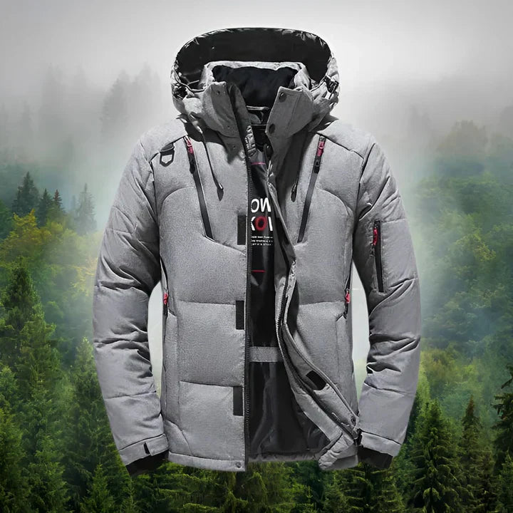 Parka Longue avec Capuche Amovible pour Homme | Idéale pour l’Hiver