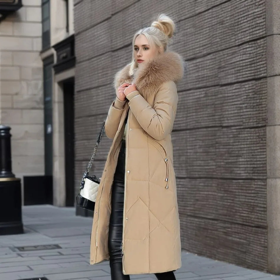 Manteau Long Avec Coupe Prolongée Pour Adultes | Idéal Pour L’Hiver