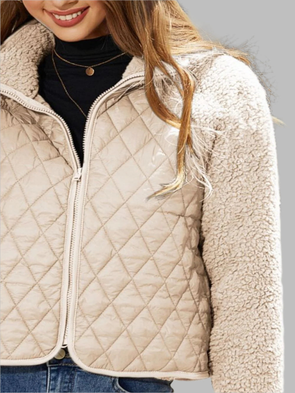 Veste Décontractée À Fermeture Zippée Pour Femme | Idéal Pour Le Quotidien
