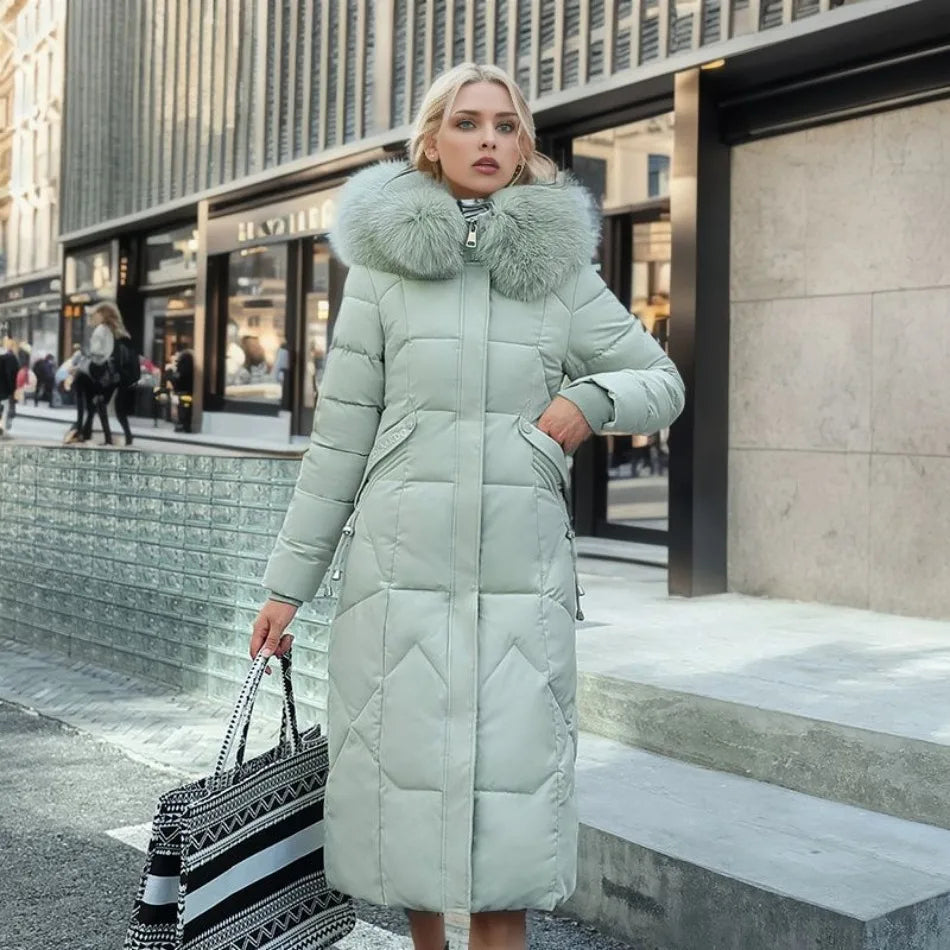 Manteau Long Avec Coupe Prolongée Pour Adultes | Idéal Pour L’Hiver