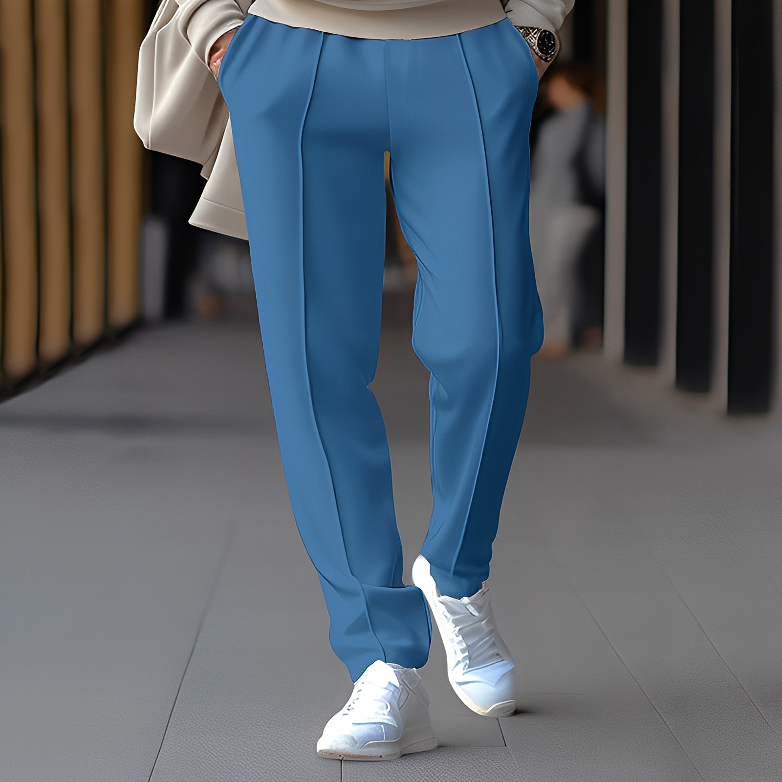 Pantalon Franklin avec Coupe Classique pour Homme | Idéal pour le Bureau et les Activités Quotidiennes