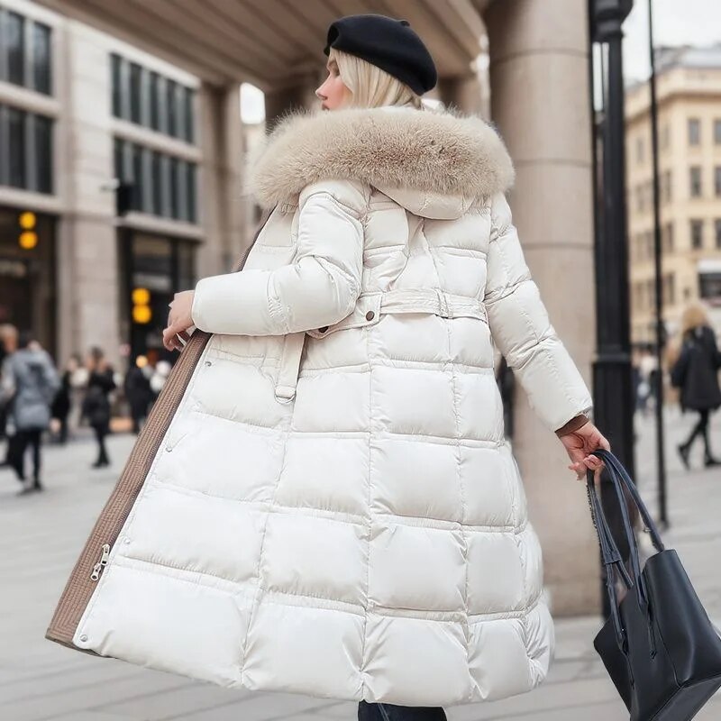 Parka Longue Avec Coupe Droite Pour Femmes | Idéal Pour La Saison Froide