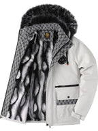 Manteau d’Hiver Matelassé avec Capuche pour Femme | Idéal pour les Journées Froides