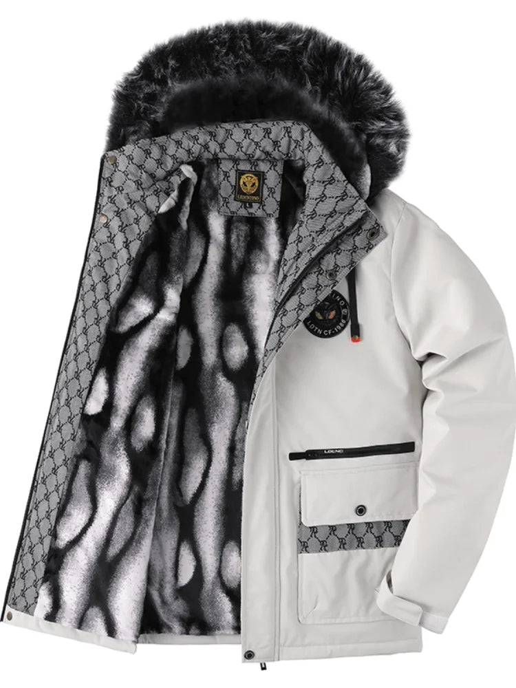 Manteau d’Hiver Matelassé avec Capuche pour Femme | Idéal pour les Journées Froides