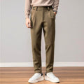 Pantalon Slim Fit Décontracté pour Homme avec Tissu Extensible | Idéal pour un Usage Quotidien