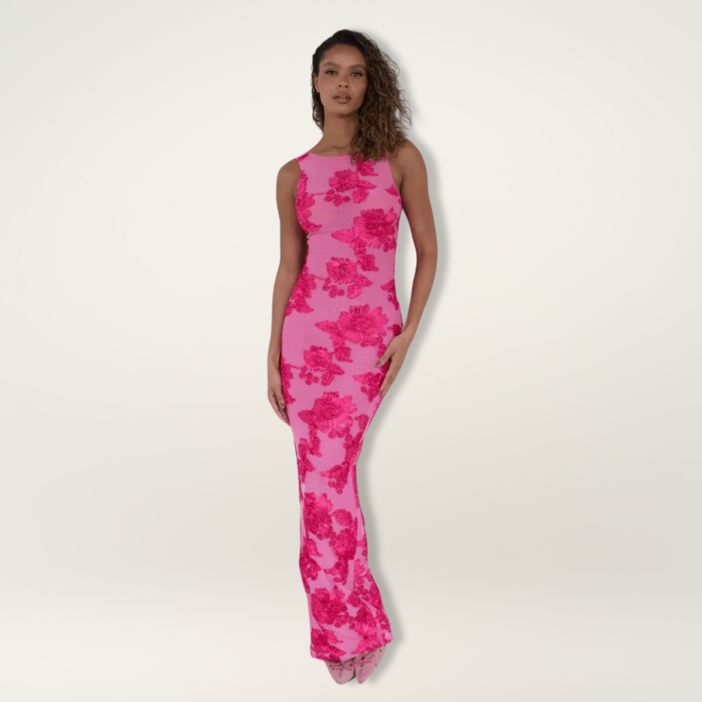 Robe Maxi Fleurie Avec Coupe Fluide Pour Femme | Idéale Pour L'Été