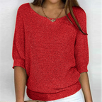Pull À Maille Croisée pour Femme | Idéal Pour La Mi-Saison