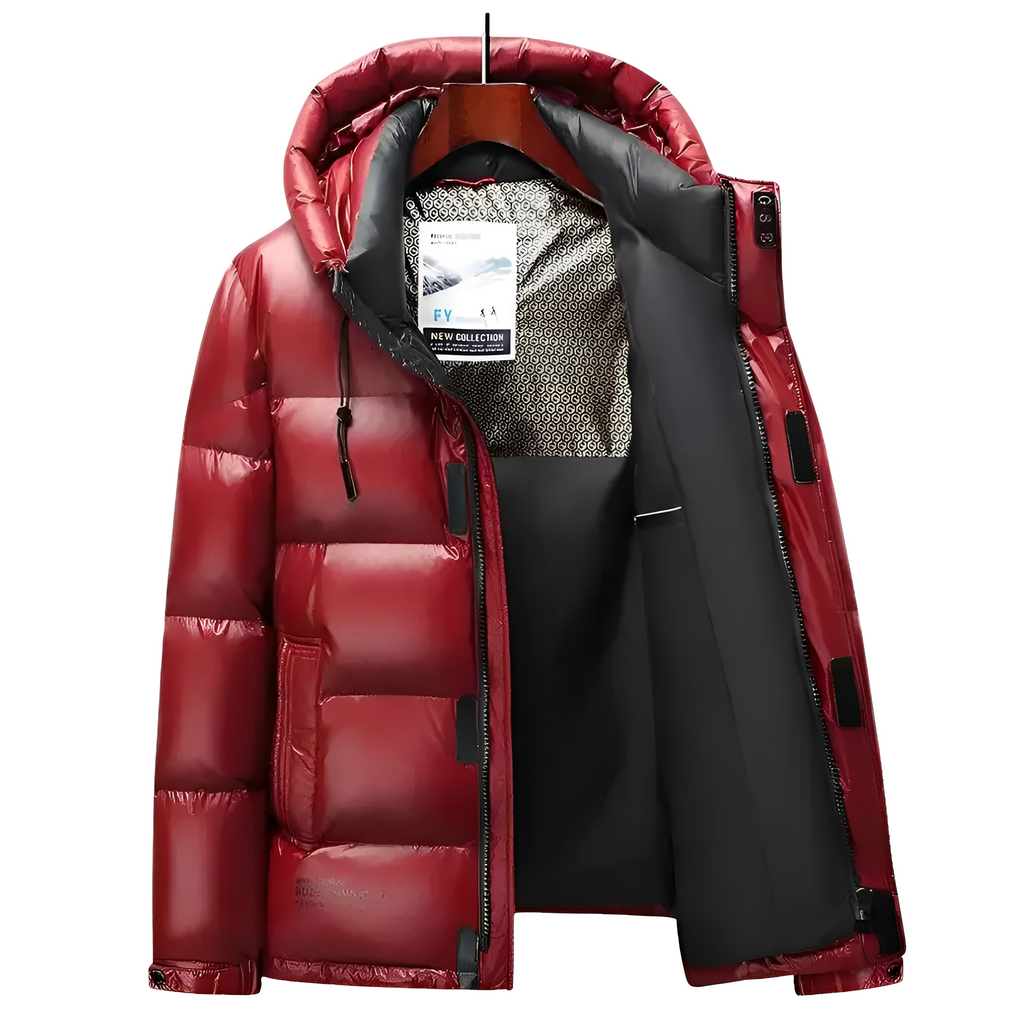 Doudoune avec Capuche et Coupe Standard pour Homme | Idéale pour Hiver