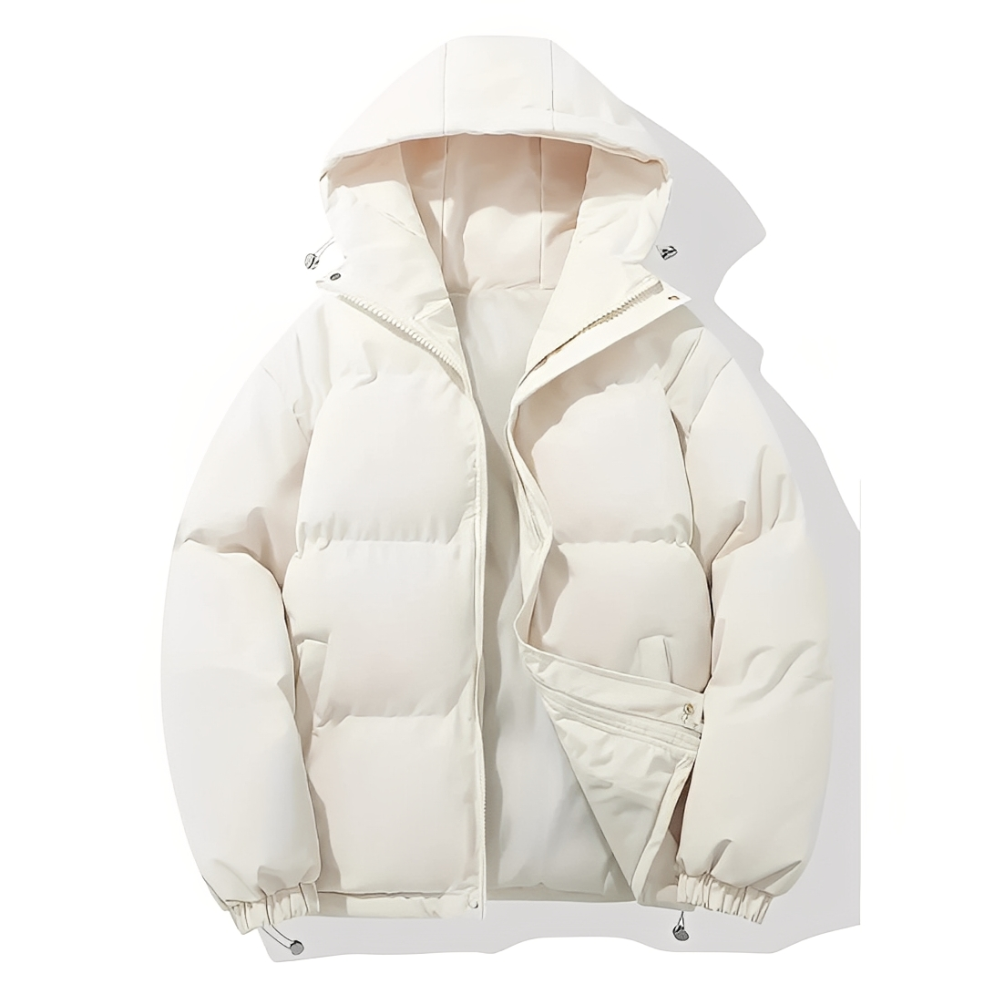 Veste d’Hiver avec Capuche et Fermeture Zippée pour Homme | Idéale pour Usage Quotidien