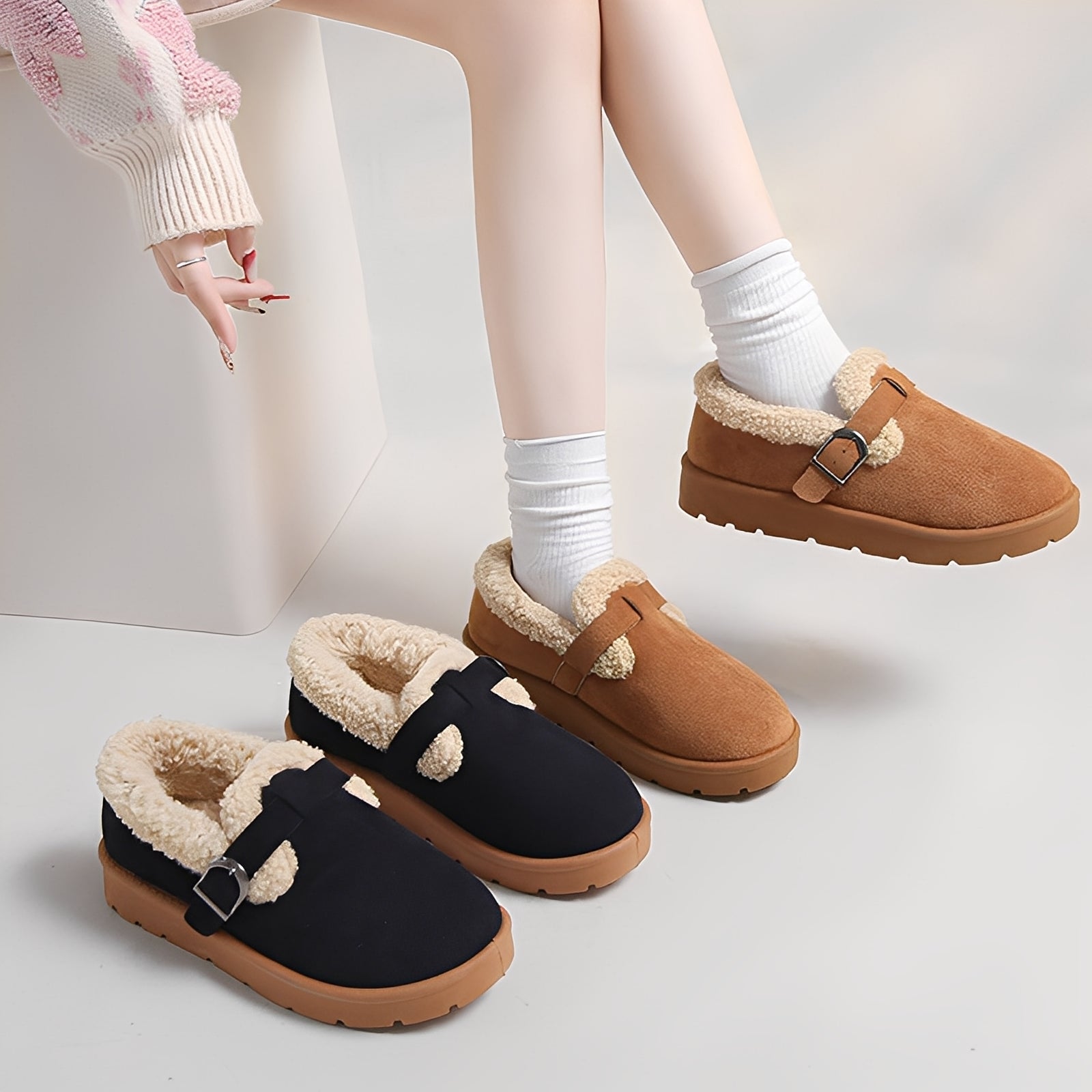 Bottes D’hiver Pour Femmes Avec Semelle Adaptée À La Marche | Idéales Pour L’hiver