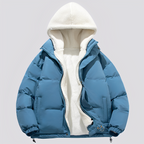 Veste À Capuche Avec Fermeture Zippée Et Coupe Ample Pour Homme | Idéale Pour L'hiver