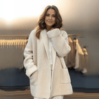 Cardigan À Manches Longues avec Coupe Ajustée pour Femme | Idéal pour Superposer En Toute Saison
