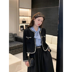 Veste Style Vintage Avec Fermeture À Boutons Pour Femme | Idéal Pour Travail Et Occasions Formelles
