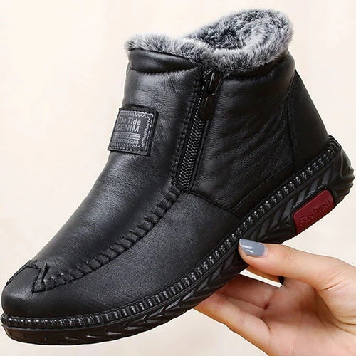 Bottes à Talon avec Fermeture Zippée pour Femmes | Idéal pour l'Automne et l'Hiver