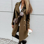 Manteau Court À Double Boutonnage Pour Femme | Idéal Pour La Mi-Saison Et L’Hiver