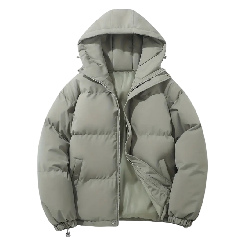Veste D'hiver Matelassée Avec Capuche Pour Homme | Idéale Pour La Saison Froide