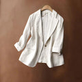 Blazer Avec Fermeture À Bouton Unique Et Manches Retroussées Pour Homme | Idéal pour un Usage Quotidien
